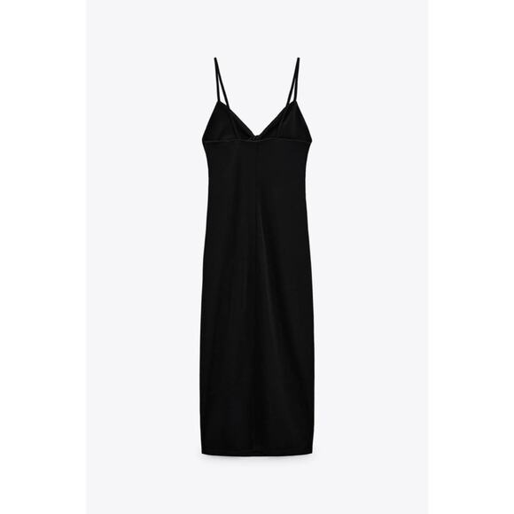NWT ZARA GATHERED DRESS - Picture 7 of 13